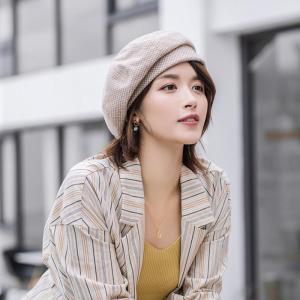 ベレー帽 秋冬 帽子 レディース 防寒 キャッ...の詳細画像5
