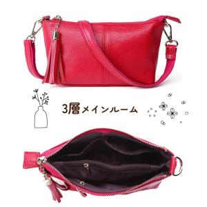 本革 ショルダーバッグ レディース バッグ メ...の詳細画像2