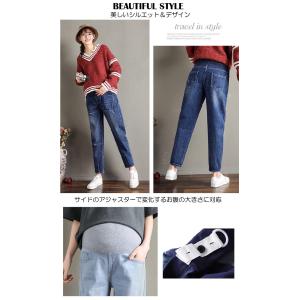 デニムパンツ マタニティーパンツ マタニティ ...の詳細画像2