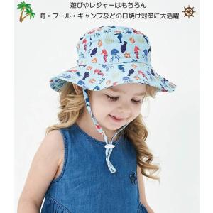 キッズ帽子 爆買 日よけ ベビー帽子 サンハッ...の詳細画像3