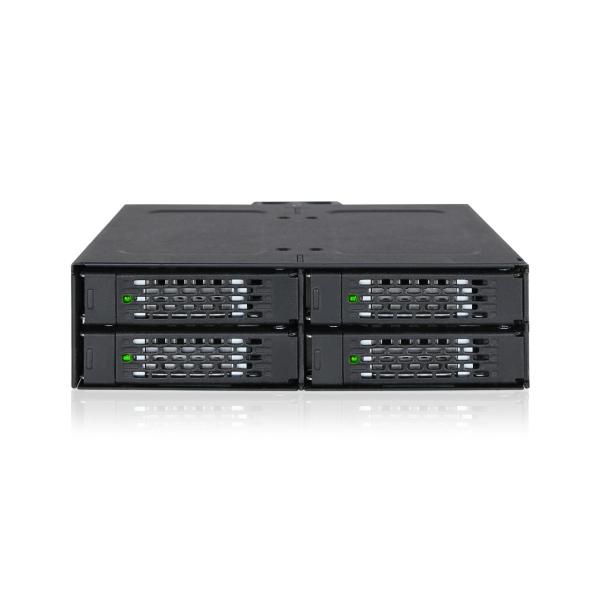 Icy Dock | MB607SP-B ToughArmor 4x2.5インチSAS / SATA...