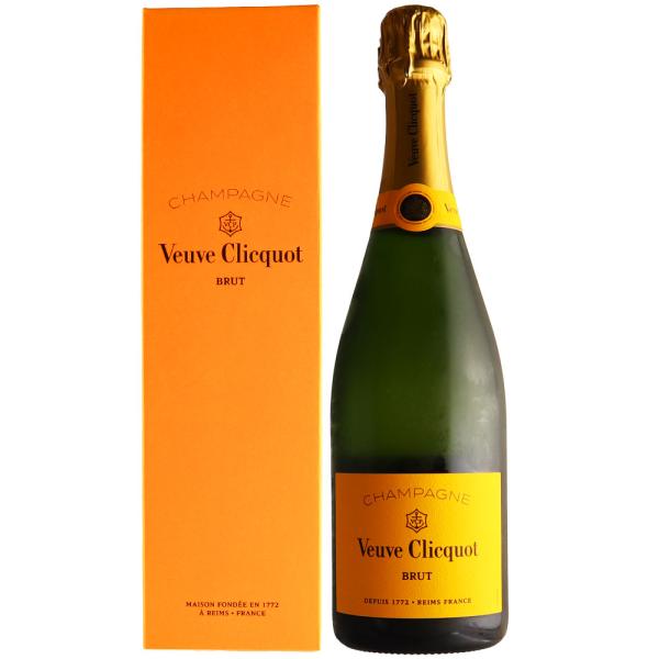 【箱付】 フランス シャンパーニュ ヴーヴ・クリコ イエローラベル 750ml〔5802〕
