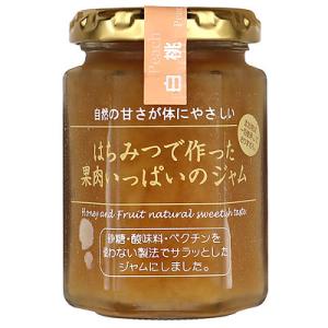 ヒロタカ はちみつで作った果肉いっぱいのジャム 白桃 150g