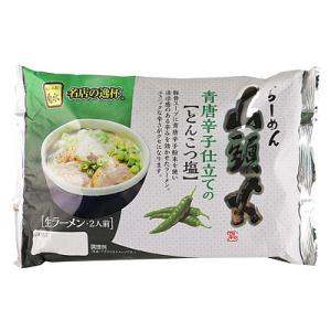 菊水 山頭火青唐辛子仕立てのとんこつ塩 308g×2袋