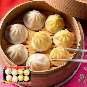 成城石井 【要冷蔵】台湾風小籠包2種盛合わせ（豚・カニ味噌） | D+2 / 消費期限：発送日より2...