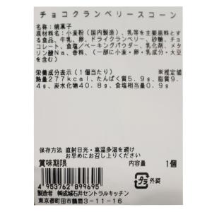 成城石井自家製 チョコクランベリースコーン 1...の詳細画像2