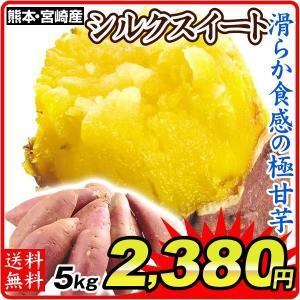 さつまいも 熊本・宮崎産 シルクスイート 5kg  訳あり
