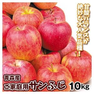 りんご 10kg サンふじ 青森産 ご家庭用 送料無料 食品｜seikaokoku