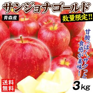 りんご 3kg サンジョナゴールド 青森産 ご家...の商品画像