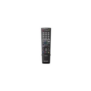 シャープ 液晶テレビ用リモコンRRMCGB068WJSA(0106380426)(ブラック)