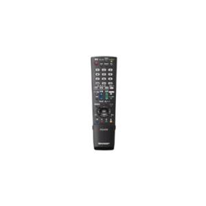 シャープ 液晶テレビ用リモコンRRMCGA995WJSA(0106380377)(ブラック)