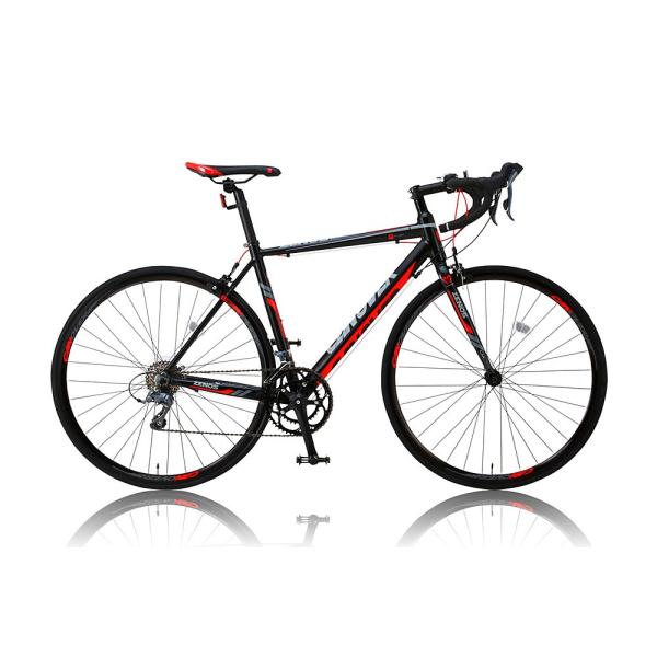 《流行のマットブラックフレーム》CANOVER700x23CロードバイクCAR-011 ZENOSレ...