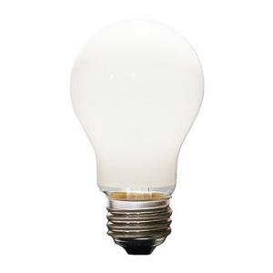 《家庭用照明で最も使われるカタチの一般電球。定格寿命1000時間》ASAHI 一般電球LW100V-57W/55 E26口金ホワイト球｜seikatsu-oasis
