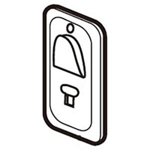 シャープ エアコン用リモコンホルダー(205 214 1626)【対応機種】AC-228FT AC-22JFT AC-258FT AC-25JFT AC-288FT他