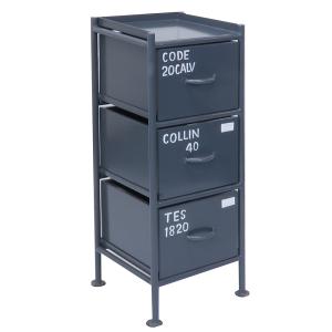 ienowa（イエノワ） スチールチェスト縦型3杯引出 イエノワチェスト