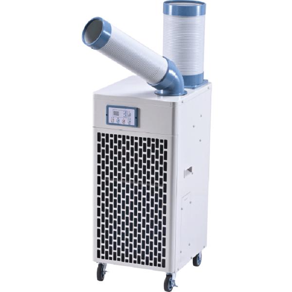 ナカトミ 単相100V冷暖スポットエアコン(ドレンレス・首振付)SAC-27HCS