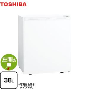 冷蔵庫 容量38L 東芝 GR-HB40PAL-WU 1ドア冷蔵庫 左開きタイプ 爆買の商品画像