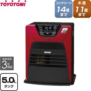 トヨトミ：ハイブリッド石油ファンヒーター(ディープレッド)/LC-SHB40N