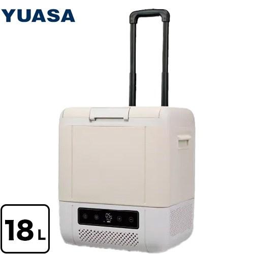 どこでも冷凍・冷蔵庫 キャスター付きタイプ 冷蔵庫 約18L ユアサプライムス YRE-E18G-H...