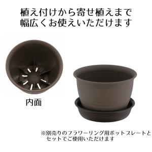 フラワーリングポット 6号 ベストコ | プラ...の詳細画像3