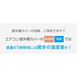 エアコン室外機カバー 日除け | 日よけ 屋外...の詳細画像4