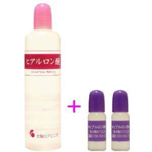 太陽のアロエ社 ヒアルロン酸 原液 80ml 10ml×2付き ヒアルロン酸原液