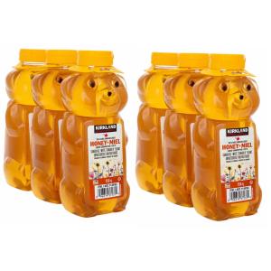 カークランドシグネチャー カナディアンハニー ベアージャグ  はちみつ 750g x 3本 x 2セット コストコ 全国一律送料無料 あす楽 賞味期限 2026/3/20