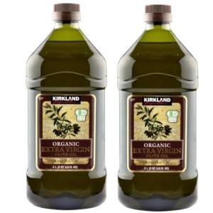 カークランド オーガニックエクストラバージン オリーブオイル 1832g × 2本セット コストコ 送料無料 あす着く 賞味期限 2025/10/12