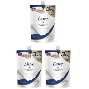 Dove (ダヴ) ボディウォッシュ プレミアム モイスチャーケア 詰替え用 コストコ 3kg × 3個セット 全国一律送料無料 あす着く｜seikatsuryouhin