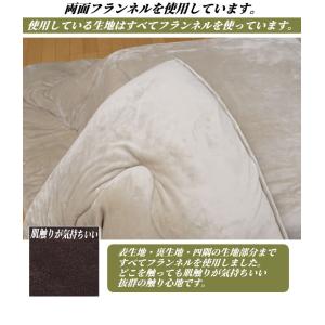 こたつ布団セット 掛敷セット 約225cm円形...の詳細画像3