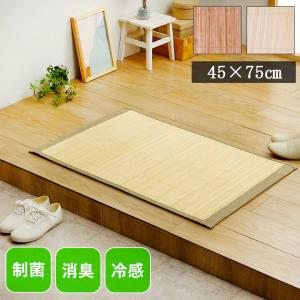籐 玄関マット 39穴 50×80cm ( 籐マット ラタンカーペット ラタン