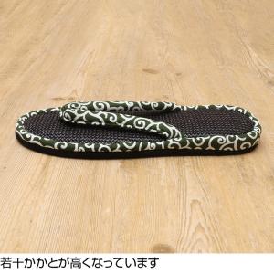 メール便発送 鼻緒スリッパ Mサイズ 唐草模様...の詳細画像2