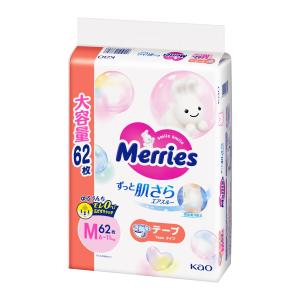 テープ Mサイズメリーズさらさらエアスルー (6~11kg)62枚