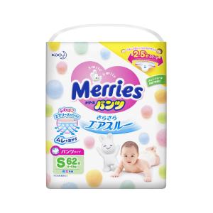 パンツ Sサイズメリーズさらさらエアスルー (4~8kg)62枚