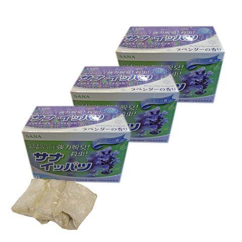 汲取りトイレ強力脱臭　サナ・イッパツ(20パック/箱×3)