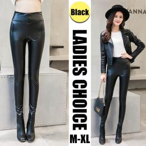 レザーパンツ レギンス 美脚美尻 バイクパンツ　ズボン ボトムス フェイクレザー pu革 美シルエット タイト 裏起毛 冬　 レディース ZJNZ-A485