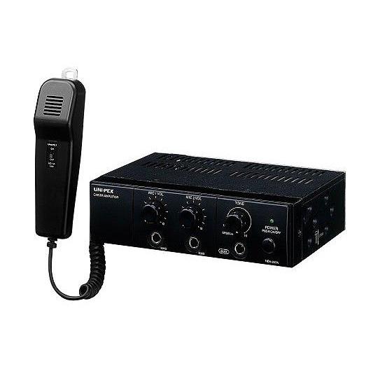 拡声器 ユニペックス 20W 車載用アンプ NDA-202A