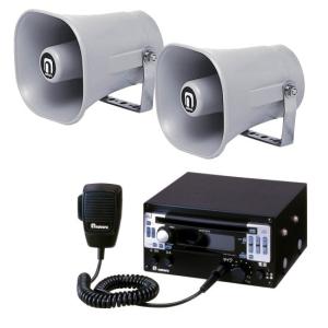 拡声器 TOA 60W 選挙用車載アンプ スピーカー セットA 12V用 SC-730A