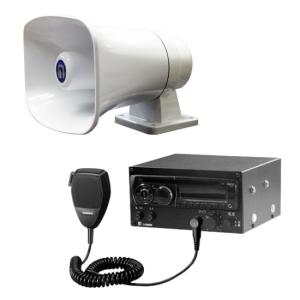 拡声器 TOA 40W 選挙用車載アンプ スピーカー セットB 12V用 SC-715A