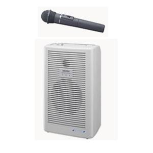 ユニペックス ワイヤレスアンプ WA-862A 防滴ワイヤレスマイク WM-8400 防災用拡声器セ...