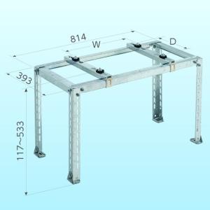 キャッチャー エアコン架台 平地用 C-NZJ5-2｜seiko-techno