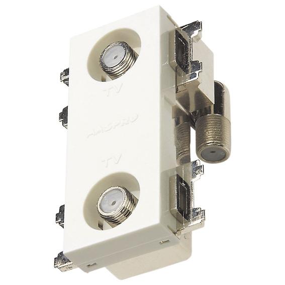 マスプロ 直列ユニット BL認定品 端末用 2端子型 (フィルター付） CS-77F-RSWE メー...