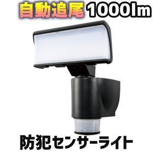 DXデルカテック 防犯カメラ付きLEDセンサーライト 1000lm 1灯タイプ