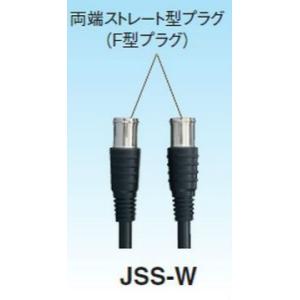 マスプロ 4K・8K対応 テレビ接続用 同軸4Cケーブル 1m JSS1W-P メール便で送料無料