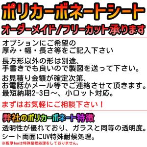 ポリカーボネート板 ポリカシート フリーカット...の詳細画像1
