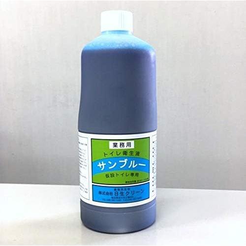 日生クリーン 仮設トイレ用 超高性能 ウジ虫対策 消臭剤 サンブルー 1リットル　キャンピングカー ...