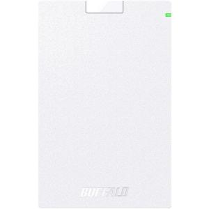 バッファロー ポータブルHDD ハードディスク スタンダードモデル ホワイト 1TB HD-PCG1...