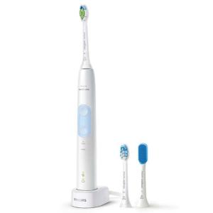 【新品】PHILIPS フィリップス HX6421/12[HX642112] ホワイト ライトブルー Sonicare ProtectiveClean 4500 充電式電動歯ブラシ