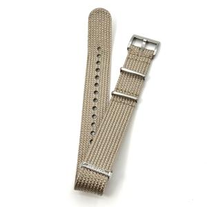 セイコー NATOタイプ バンド 腕時計 20mm RS18C20BE ファブリック ポリエステル フラットタイプ 新品正規品 SEIKO ベージュ色 送料無料