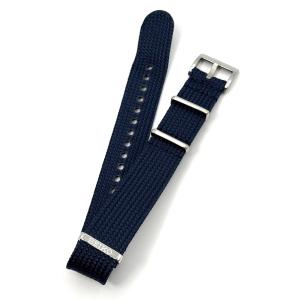 セイコー NATO バンド 20mm 紺色 新品の買取情報
